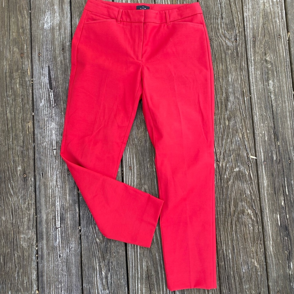 WHBM Red Dress Pant
